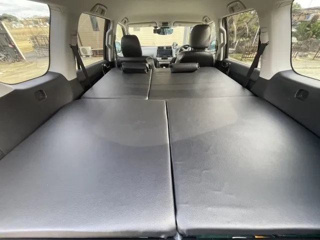 【エブリイワゴン×二段ベッド】車中泊をもっと快適に！広がる自由な空間作り